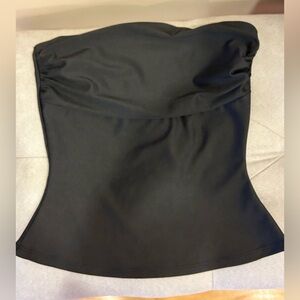 Windsor Black Off-the-Shoulder Tube Top